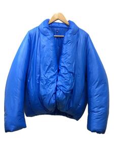 YEEZY◆ダウンジャケット/XXS/ナイロン/BLU/無地/×GAP/ROUND JACKET