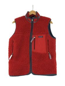 patagonia◆ベスト/RETRO X VEST/KIDS 12/ポリエステル/RED/65560