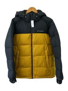 Columbia◆PIKE LAKE HOODED JACKET_パイレイクフーデッドジャケット/M/ポリエステル/YLW