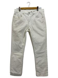 LEVI'S PREMIUM◆ストレートパンツ/34/コットン/WHT/CA00342