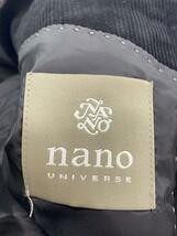 nano universe◆テーラードジャケット/L/コーデュロイ/BLK/NUC82SUT002OS_画像3