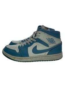 NIKE◆AIR JORDAN 1 MID_エア ジョーダン 1 ミッド/28cm/BLU