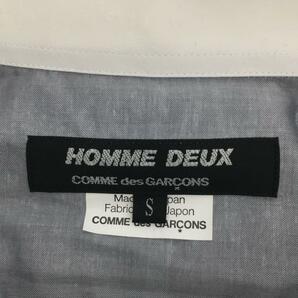 COMME des GARCONS HOMME DEUX◆長袖シャツ/S/コットン/GRY/DG-B052の画像3