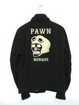 PAWN NOMADS◆ジャケット/L/ウール/BLK_画像2