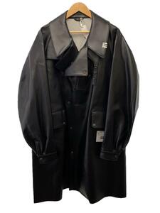 MIHARA YASUHIRO◆22AWコート/46/PVC Mottercycle Coat/J09CT011