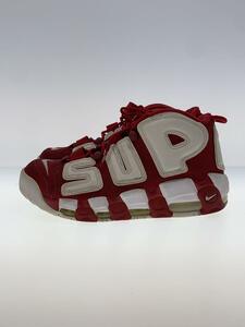 NIKE◆AIR MORE UPTEMPO/エアモアアップテンポ/レッド/902290-600/27cm/RED