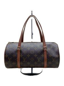 LOUIS VUITTON◆1)パピヨン30_モノグラム・キャンバス_BRW/PVC/ブラウン