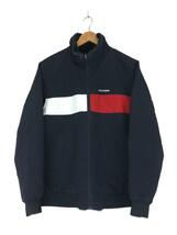 TOMMY HILFIGER◆リバーシブルジャケット/ブルゾン/M/ナイロン/ネイビー/78E2258/リバーシブル_画像1