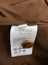 COMOLI◆23SS/ブラウンBDUジャケット/3/コットン/BRW/X01-01014_画像3