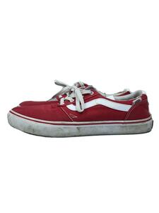 VANS◆ローカットスニーカー/27.5cm/RED/V341