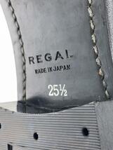 REGAL◆ブーツ/25.5cm/BLK/レザー_画像5