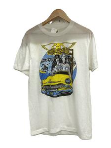 SCREEN STARS◆Tシャツ/L/コットン/ホワイト/aerosmith