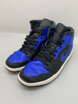 NIKE◆AIR JORDAN 1 MID_エア ジョーダン 1 ミッド/28cm/BLU_画像2