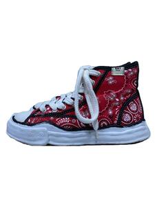 MIHARA YASUHIRO◆PETERSON BANDANA HI/ハイカットスニーカー/41/RED/A06FW731