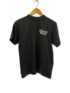 HUMAN MADE◆Tシャツ/S/コットン/BLK/プリント