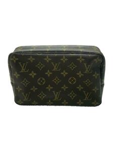 LOUIS VUITTON◆トゥルース・トワレット23_モノグラム・キャンバス/PVC/ブラウン/モノグラム/M47524