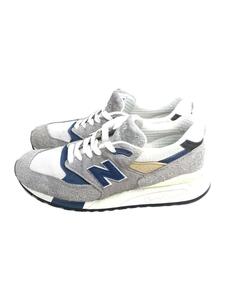 NEW BALANCE◆ローカットスニーカー/26cm/GRY/U998TA