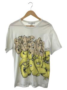 COMME des GARCONS SHIRT◆Tシャツ/M/コットン/WHT/FH-T005