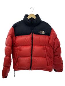 THE NORTH FACE◆ダウンジャケット/M/ナイロン/RED/NF004AM/90S