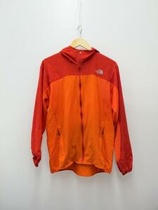 THE NORTH FACE◆SWALLOWTAIL VENT HOODIE_スワローテイルベントフーディ/XL/ナイロン/ORN/無地