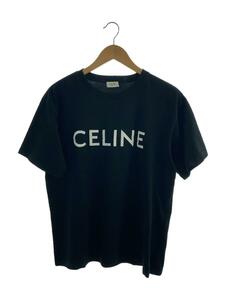 CELINE◆Tシャツ/S/コットン/BLK/2X44C671Q