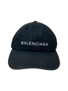 BALENCIAGA◆17SS クラシックベースボールキャップ/BLK