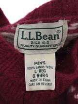 L.L.Bean◆セーター(厚手)/L/ウール/RED_画像3