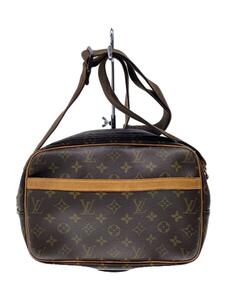 LOUIS VUITTON◆リポーターPM_モノグラム・キャンバス_BRW/PVC/BRW