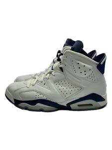 NIKE◆AIR JORDAN 6 RETRO_エア ジョーダン 6 レトロ/27.5cm/WHT/CT8529-141