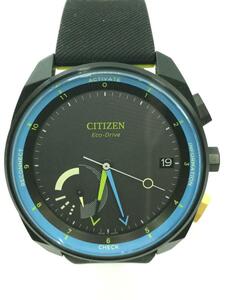 CITIZEN◆クォーツ腕時計/アナログ/BLK/BLK/W510-T025366