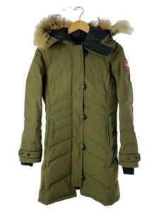 CANADA GOOSE◆ロングダウンジャケット/XS/ポリエステル/KHK/2090L