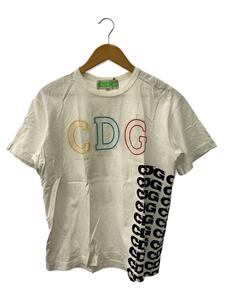 CDG◆ASSCコラボ/OA-T008/AD2018/Tシャツ/XL/コットン/WHT/プリント