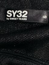 SY32 by SWEET YEARS◆ボトム/S/ポリエステル/BLK/TNS1706_画像4