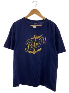 POLO RALPH LAUREN◆Tシャツ/M/コットン/NVY