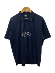 KENZO◆ポロシャツ/XL/コットン/NVY/F965PO0384BD