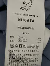 UNITED TOKYO◆トレンチシャツジャケット/1/ナイロン/IDG/無地/400200007_画像4