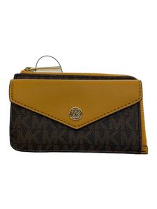 MICHAEL KORS◆コインケース/-/BRW/レディース/35F1GTVD5B/JET SET TRAVEL/L字ジップ