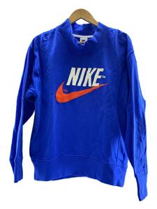 NIKE◆NSW NIKE TREND OVERSHIRT GAME ROYAL/スウェット/M/BLU/DM5274-480