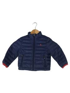 POLO RALPH LAUREN◆ダウンジャケット/キッズ衣料/90cm/ナイロン/ネイビー/321799810001