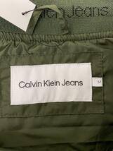 Calvin Klein◆ボンバージャケット/M/ナイロン/カーキ/J322260_画像3