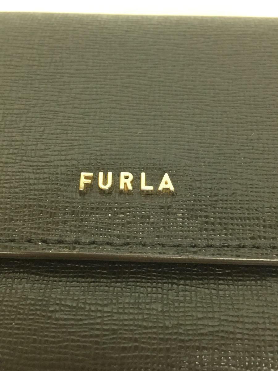 FURLA◆2つ折り財布/レザー/ブラック/レディース/PCY8UNO/BABYLON FURLA◆2つ折り財布/レザー/ブラック/レディース/PCY8UNO/BABYLON