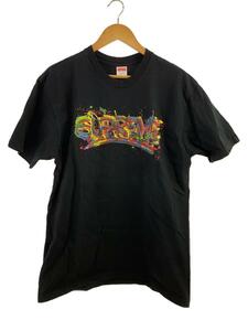 Supreme◆Tシャツ/L/コットン/BLK/無地