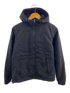 THE NORTH FACE◆COMPACT NOMAD JACKET_コンパクトノマドジャケット/L/ナイロン/BLK/無地