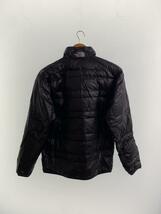 THE NORTH FACE◆LIGHT HEAT JACKET_ライトヒートジャケット/M/ナイロン/BLK/無地_画像2