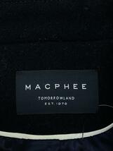 MACPHEE◆ピーコート/36/ウール/12-08-55-08306/ネイビー_画像3