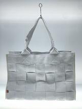 Supreme◆23SS/Woven Large Tote/ポリエステル/WHT_画像3