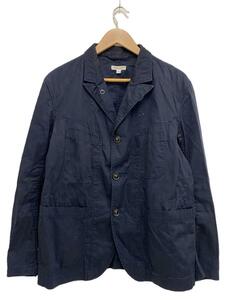 Engineered Garments◆チェスターコート/M/コットン/NVY/無地