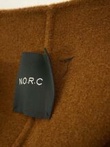 N.O.R.C◆コート/3/ウール/BRW/913063-9104_画像6