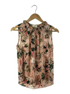 kate spade new york* no sleeve blouse /XS/ polyester /PNK/ floral print 