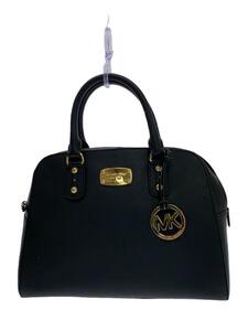 MICHAEL MICHAEL KORS◆マイケルコース/ハンドバッグ/ブラック/無地/35F5GSAS2L